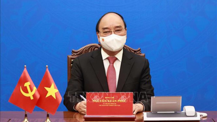 Chủ tịch lơgar ồng Nguyễn Xuân Phúc cri bơyai tàm điện thoại mờ Tổng Bí thư, Chủ tịch lơgar Lo