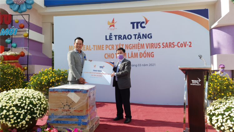 Lâm Đồng dờp ma\y xét nghiệm Sars CoV-2