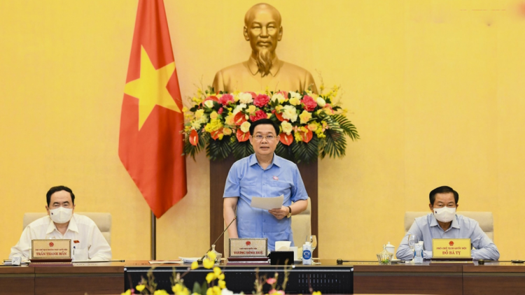 Ủy ban Thường vụ Quốc hội cribơyai bè jơnau yal bơh Chính phủ dê cồng nha lơh jat  tềm pềr, sơndră mờ broă pơhì pơhà