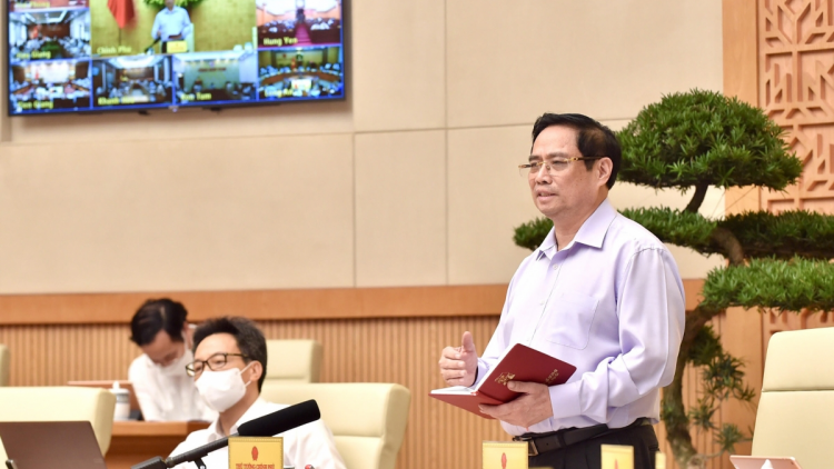 Thủ tướng pơrjum pờ tơlik tơn tàm internet mờ bàr pe càr tiah đah Jum dà lơgar bè broă lơh rcang sơndră kòp Covid-19
