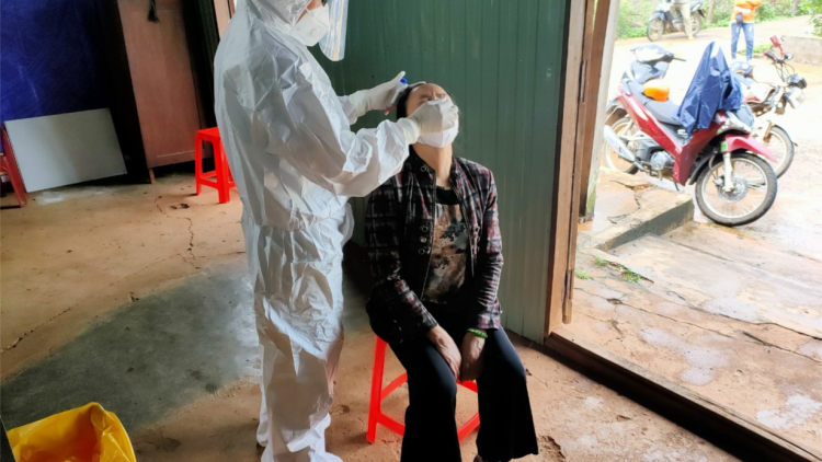 Dak Lak: geh tai 6 nă cau bơtờp mờ virus Sars CoV-2