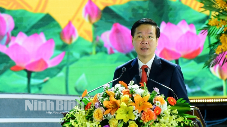 Ồng Võ Văn Thưởng tus bal dơ̆ bơyai lơh tơngkah 30 nam ngai crơng gơs wơl càr Ninh Bình