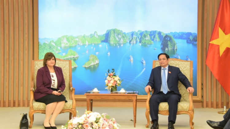 Thủ tướng Phạm Minh Chính wă Đại sứ lơgar Ai Cập