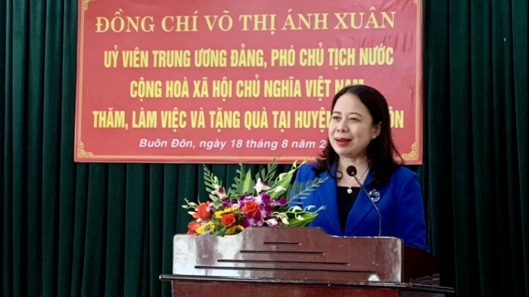Phó Củ tịc lơgar mò Võ Thị Ánh Xuân còp mờ lơh broă tàm càr Dăk Lăk
