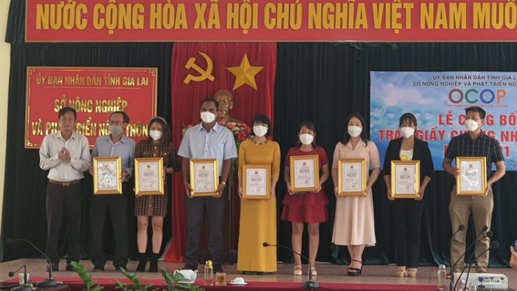 Gia Lai jàu sră cơng tàng OCOP ai 67 phan bơna in