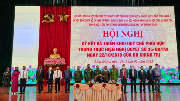 Kĭ hơ bal lơh jăt kơrnoăt pơgồp bal lơh jăt Nghị kuyết sồ 35 bơh Ƀộ Cíñ trị