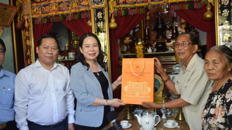 Phó Củ tịc lơgar mò Võ Thị Ánh Xuân còp hìu nhă geh sră dong kờl bơh dà lơgar tàm càr Bình Định