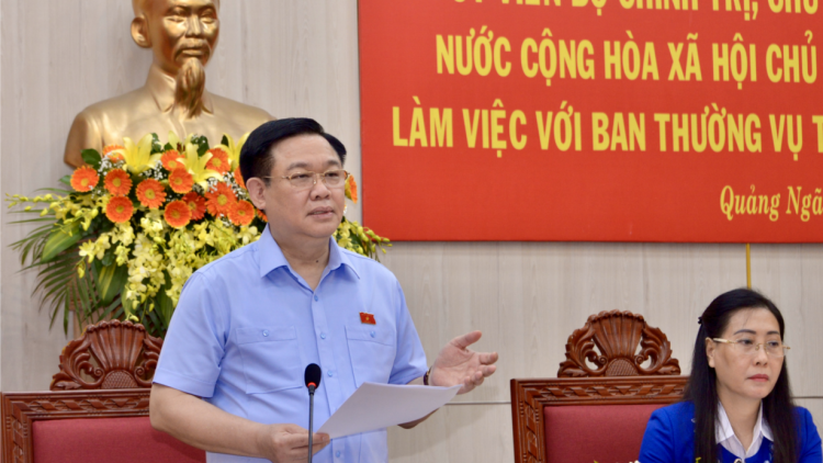 Củ tịc Quốk hội ồng Vương Đình Huệ lơh broă mờ càr Quảng Ngãi