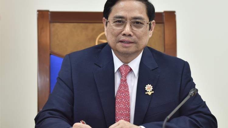 Thủ tướng Phạm Minh Chính cribơyai tàm điện thoại mờ Kuang atbồ lơgar Chile