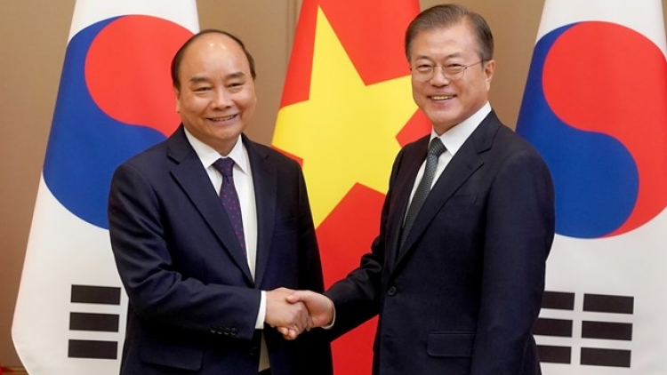 Việt Nam-Hàn Quốc nsrôih n’hao rnoh prăk geh tăch ndơ bar dak hao rlău 100 rmen đôlar.