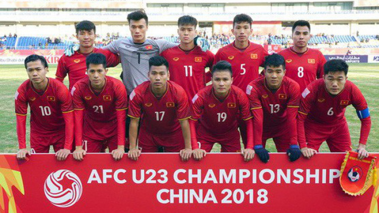 Pă an ndơ nkhôm rnê Huân chương Lao động an Đội tuyển U23 Việt Nam