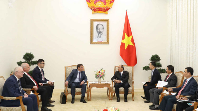 Thủ tướng wơt Kruanh nhih pah kan njrăng n’gang sa khâm Liên bang Nga