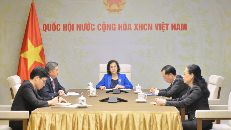 Kruanh Quốc hội kuăl điện tâm nchră đah kruanh Quốc hội Lào