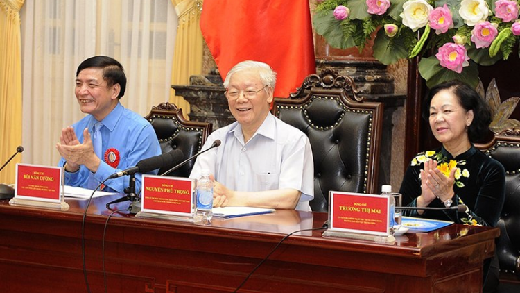 Kruanh dak mâp mrôt kan ntoh ămt Kruanh Công đoàn tâm dâng ntoh lư