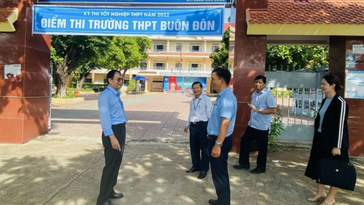 Dak Lak nchrăp ueh ăp ding ân rơh thi tốt nghiệp THPT năm 2022