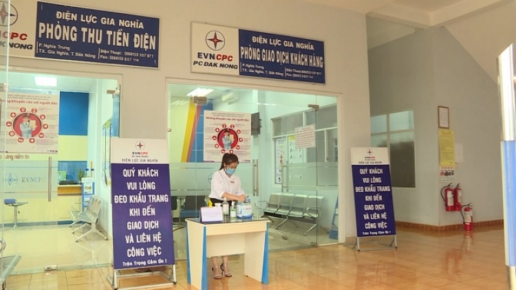 Điện lực Dak Nông nchrăp ăp trong mkra njrăng n’gang srê Covid-19