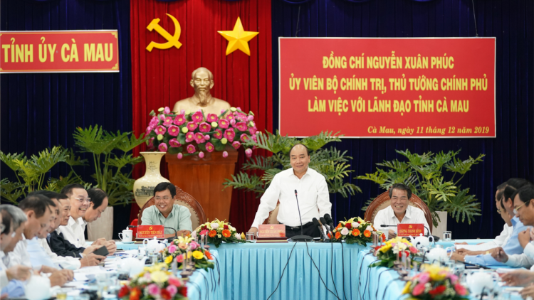 Thủ tướng nkoch du đêt n’gâng tơm hun hao đah Cà Mau