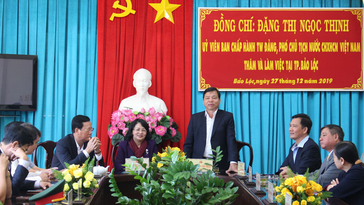 Groi kruanh dak Đặng Thị Ngọc Thịnh khâl n’hanh pah kan ta nkual [on têh Bảo Lộc, Lâm Đồng