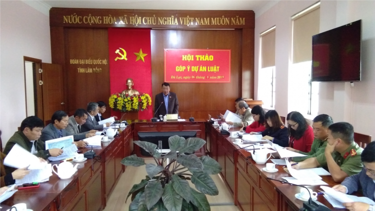Lâm Đồng: Rgop nău Luật cán bộ công chức, viên chức n’hanh Luật tổ chức Chính phủ