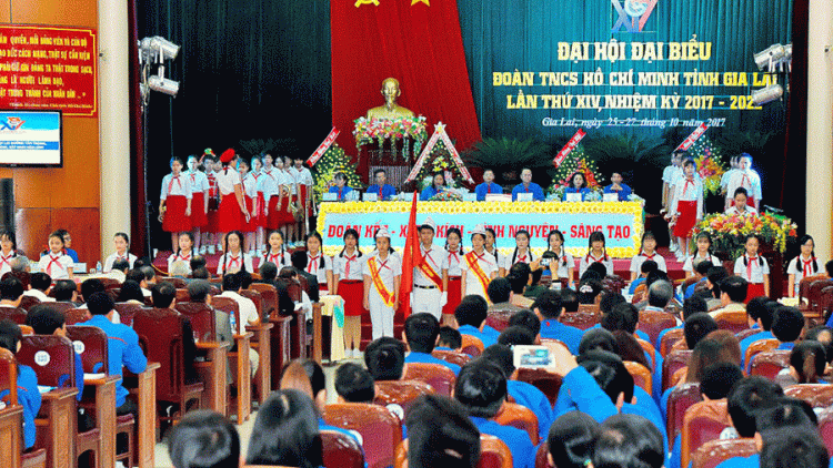 Đại hội Đoàn druh ndăm n’gor Gia Lai năm kan 2017-2022
