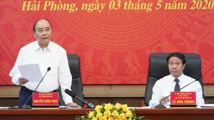 Thủ tướng: Hải Phòng geh nău kan lah ntu\k hun hao khlăy.