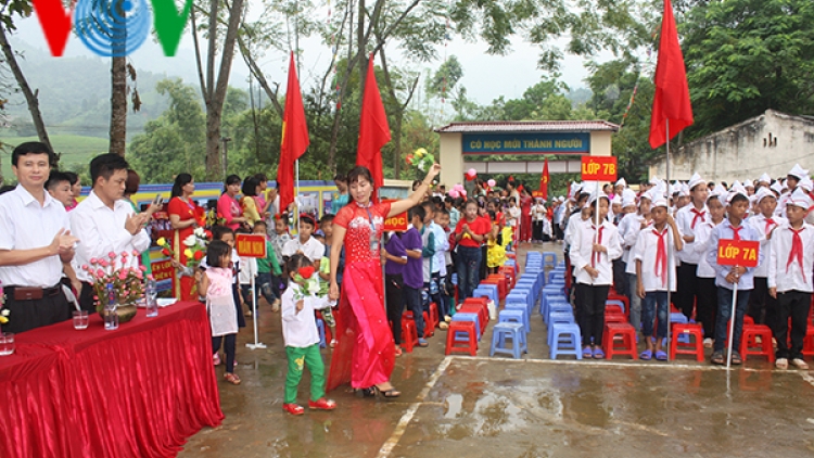 Năm học mới ở các điểm trường vùng cao
