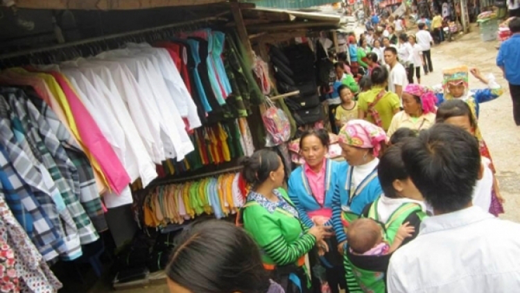 Cụm chợ khu vực - Giải pháp cho chợ vùng cao