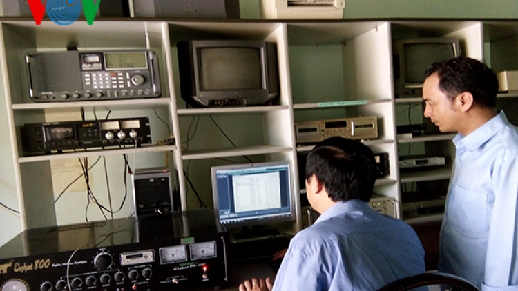 Đài Truyền thanh - tiếp phát truyền hình Bác Ái: Bạn đồng hành của đồng bào Raglai