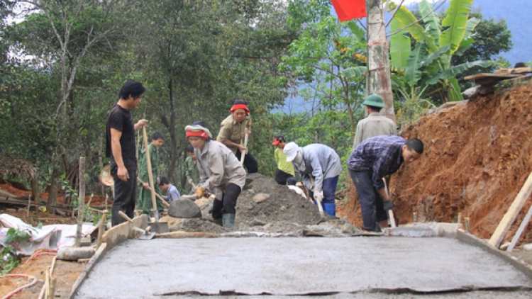 Chung tay xây dựng nông thôn mới
