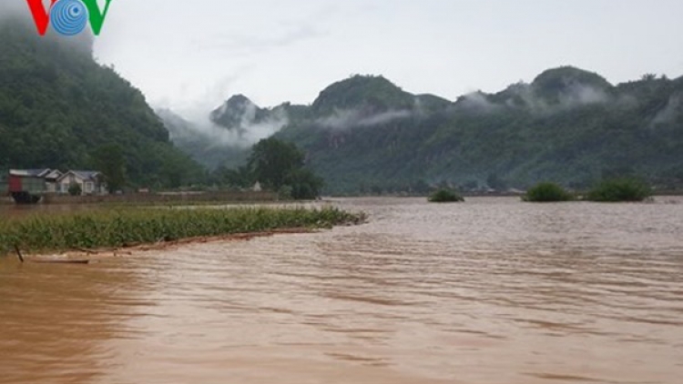 Một phụ nữ mất tích trên đường qua suối khi trời mưa