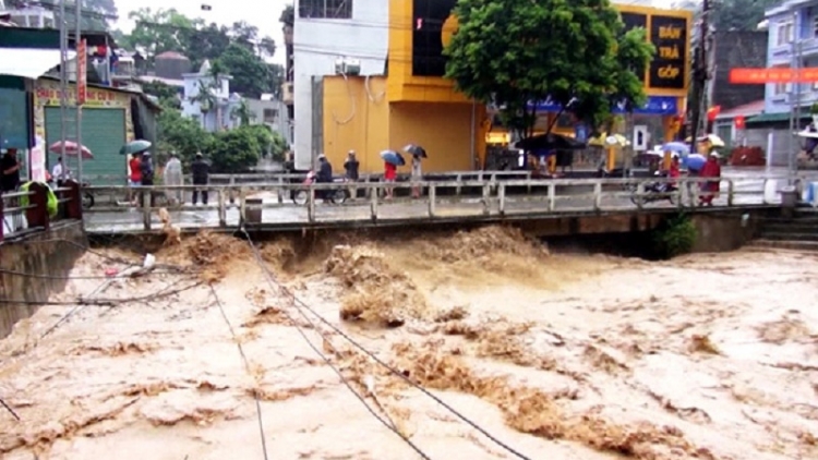 Hoàng Su Phì: mưa to làm 1 người chết, thiệt hại nặng về hoa màu