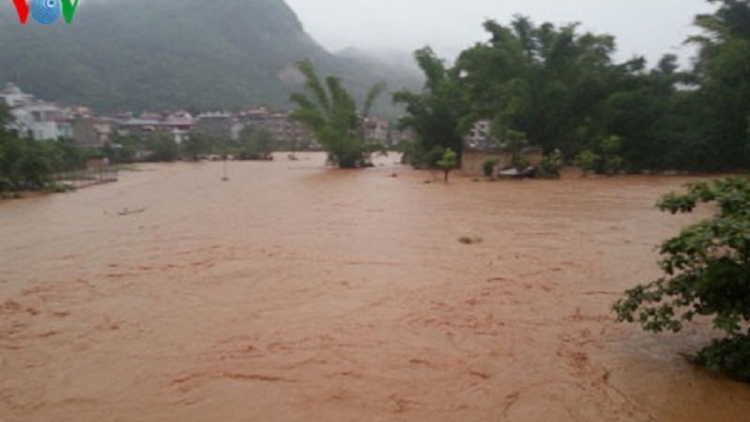 Mưa lũ trên diện rộng tại miền núi