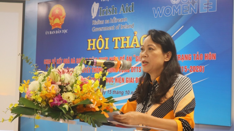 Kết quả 5 năm thực hiện Đề án Tảo hôn và hôn nhân cận huyết thống