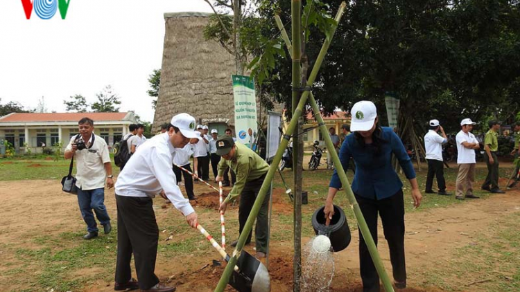 Kon Tum: Trồng cây, thả cá hưởng ứng ngày môi trường thế giới 5/ 6