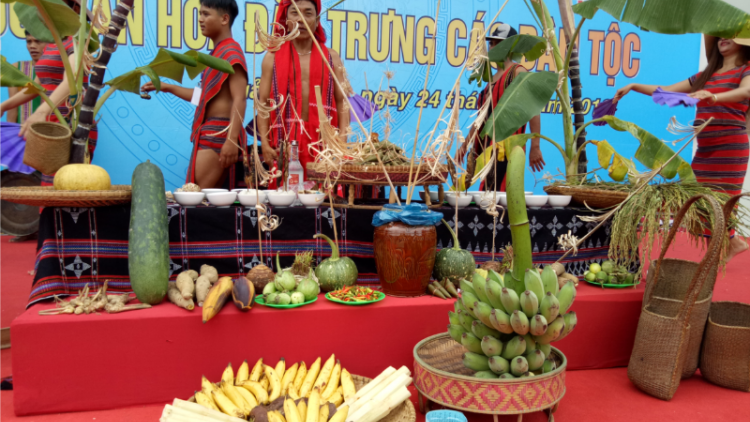 Lễ cúng cơm mới của bà con Cơ tu huyện A Lưới