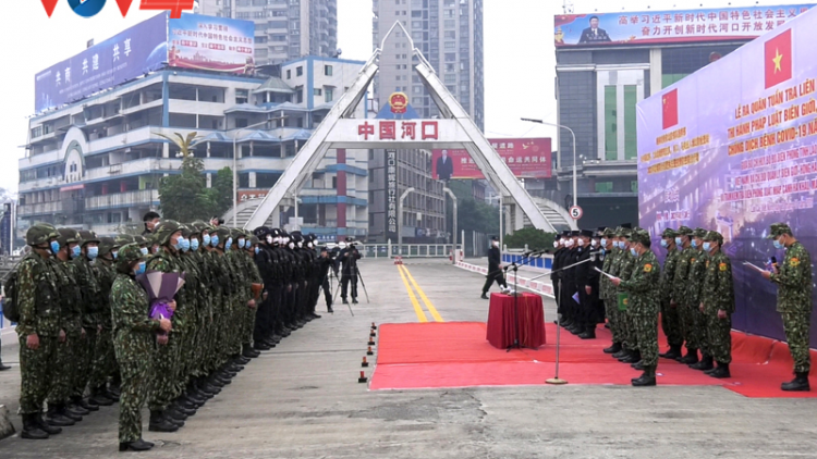 Mở màn tuần tra liên hợp đặc biệt năm Covid-19 thứ hai trên biên giới Việt – Trung