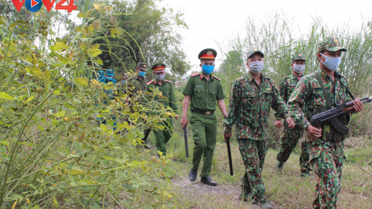 Chốt chặn tuyến biên giới Tây Nam