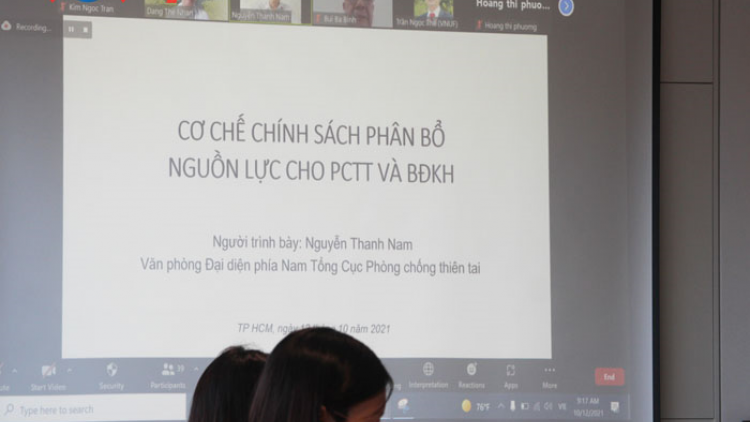 Tăng cường khả năng chống chịu rủi ro thiên tai và biến đổi khí hậu vùng đồng bằng sông Cửu Long