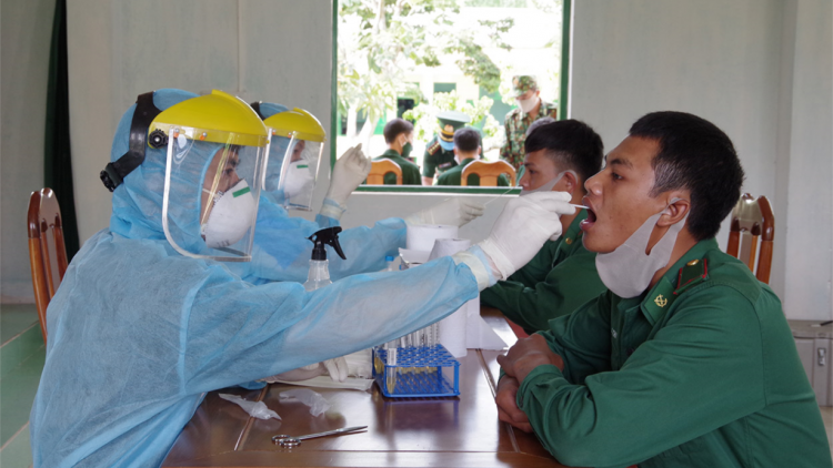 Kon Tum: kăn [o#, mâu lêng Đông tơkăng kong lâp plâi tơnêi Bờ Y châ khăm ngăn vâ ‘nâi hôm ai pơreăng SARS CoV-2