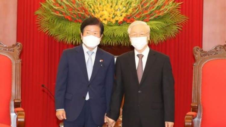 Kăn xiâm pơkuâ hnê ngăn Đảng, Kăn xiâm hnê ngăn tơnei têa tơdah Kăn xiâm hnê ngăn Kuo#k ho#i Hàn Quốc