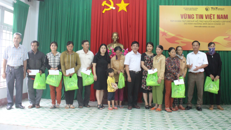 Dak Nông: Kum 1 rơtal liăn ăm rơpo\ng kơtiê xua tơdjâk dêi pơreăng Covid-19