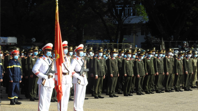 Ko\ng an Dak Lak lo lăm pêi cheăng tăng rup mâu ngế pro xôi