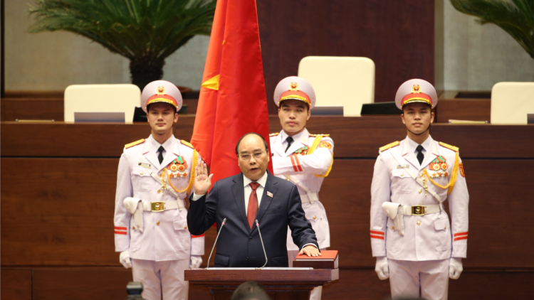 Pôa Nguyễn Xuân Phúc, Kăn xiâm hnê ngăn tơnêi têa tơdah xo hnoăng cheăng