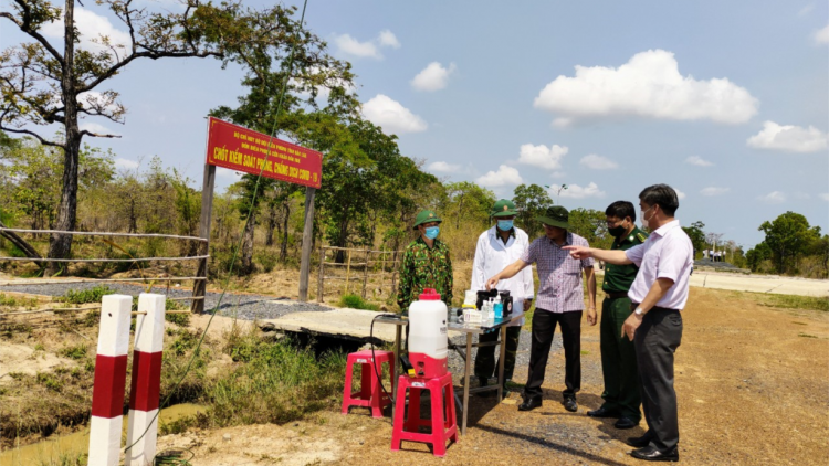Troăng tơkăng kong Dak Lak mơdêk hbrâ mơdât pơreăng COVID-19 mot tâ tú