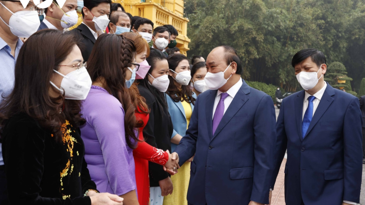 Pôa Nguyễn Xuân Phúc, Kăn xiâm hnê ngăn tơnêi têa trâm mâ mâu Khu kăn ƀô̆ ngăn pơkeăng ki rơkê tung lâp tơnêi têa