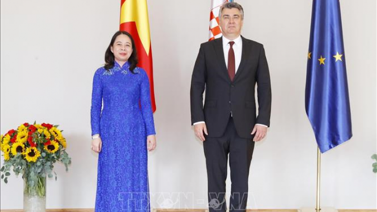 Jâ Võ Thị Ánh Xuân, Kăn xiâm phŏ hnê ngăn tơnêi têa hôp tơpui ƀă kăn xiâm pơkuâ kong têa Croatia