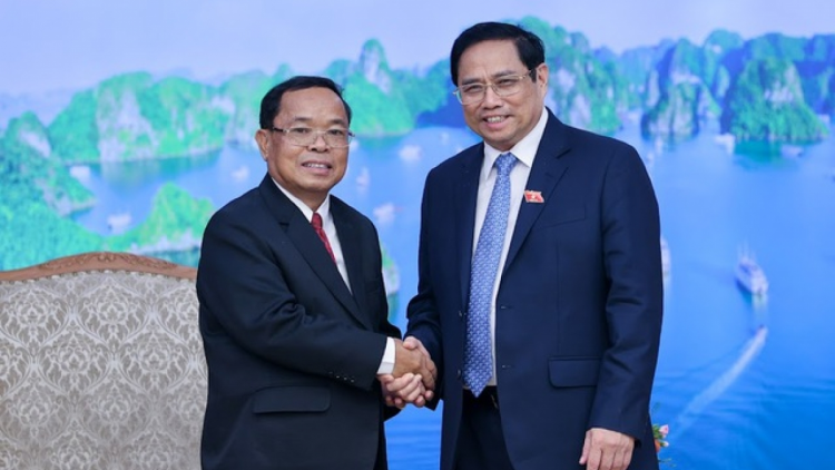 Pôa Phạm Minh Chính, Ngế pro xiâm hnê ngăn tơdah Kăn xiâm séa ngăn mâu tơdroăng dêi tơnêi têa Lếo