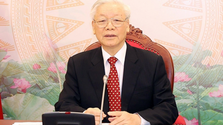 Pôa Nguyễn Phú Trọng, Kăn xiâm pơkuâ hnê ngăn Đảng a veăng Hneăng hôp pơla Đảng Kŏng san kong têa Sinuâ ƀă mâu khu đảng tung lâp plâi tơnêi