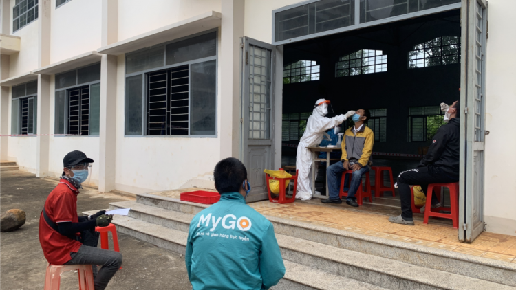 Dak Lak: xo ngăn mơheăm SARS-CoV-2  ăm mâu ngế ki Shipper