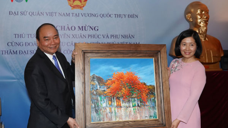 Ngế pro xiâm hnê ngăn tơnêi têa trâm mâ mơngế Việt Nam a Thụy Điển